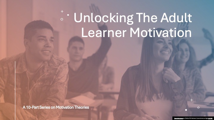 Unlocking the Adult Learner Motivation Series Cover